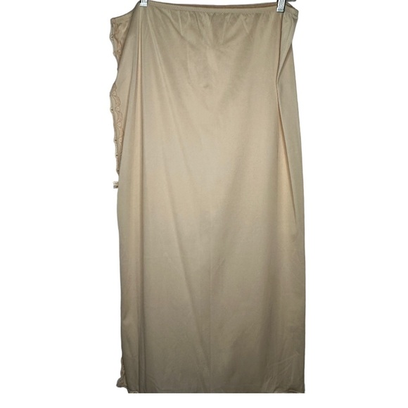 Vintage Vanity Fair Long Slip with Slit - Picture 1 of 8